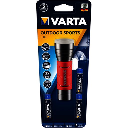 Varta TASCHENLAMPE OUTDOOR SPORTS / VARTA 17627101421 + 3AAA 17627101421