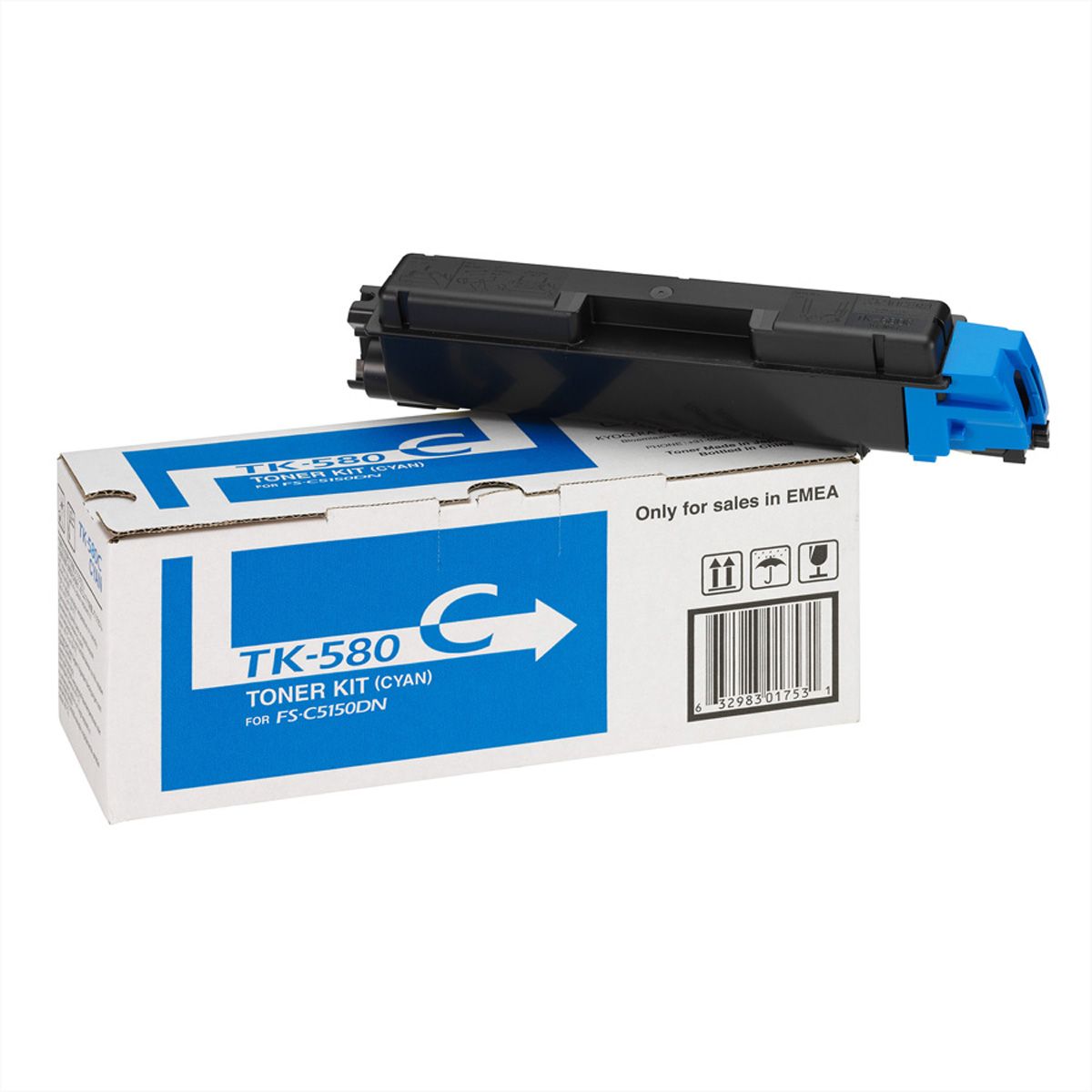 Kyocera TK 580C - Cyan - original - Tonerpatrone