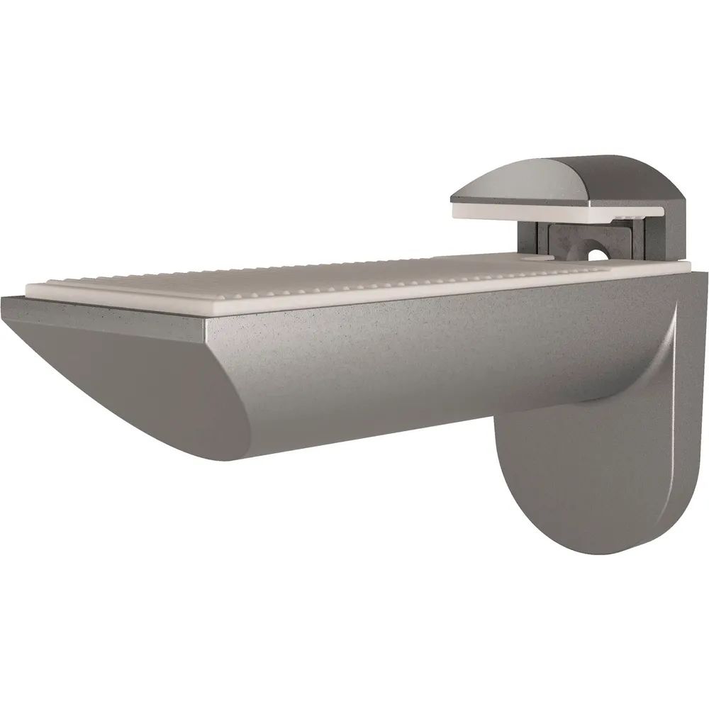 ITALIANA FERRAMENTA Tablar-Klemmträger Kaiman, Stärke 7-41 mm, silberfarbig
