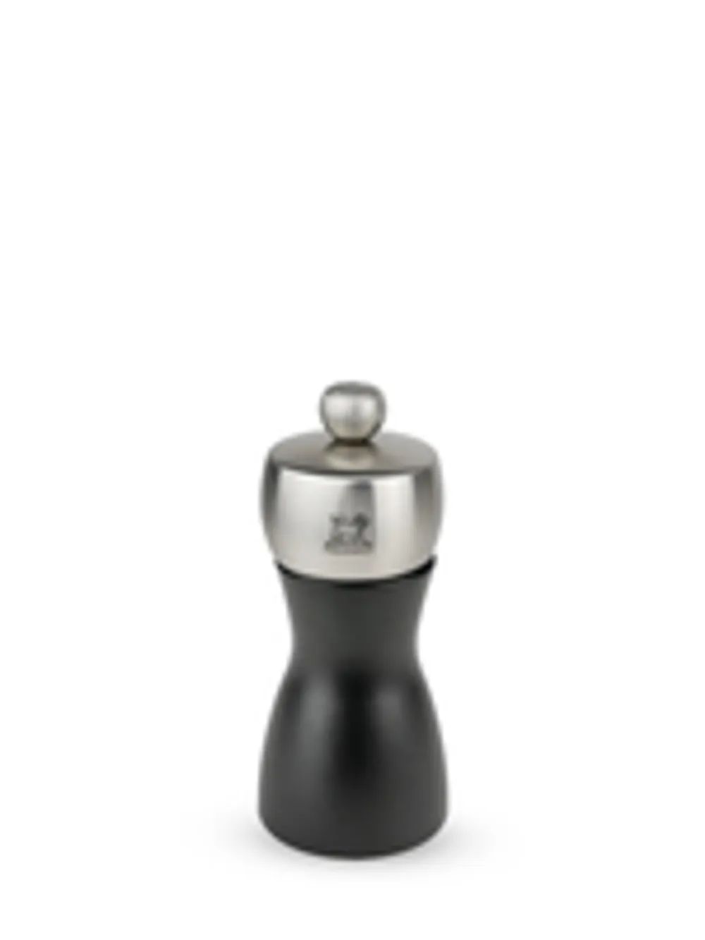 Peugeot Saveurs Fidji Salzmühle Buchenholz matt schwarz 12 cm