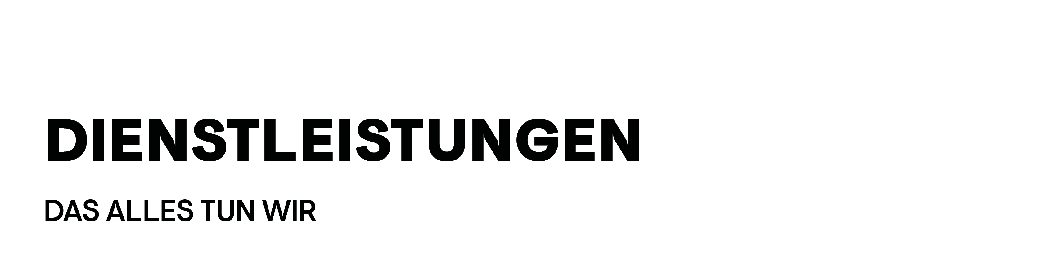 Grafik zu unseren Dienstleistungen mit Symbolen für Lieferung, Montage, Installation und technischen Service