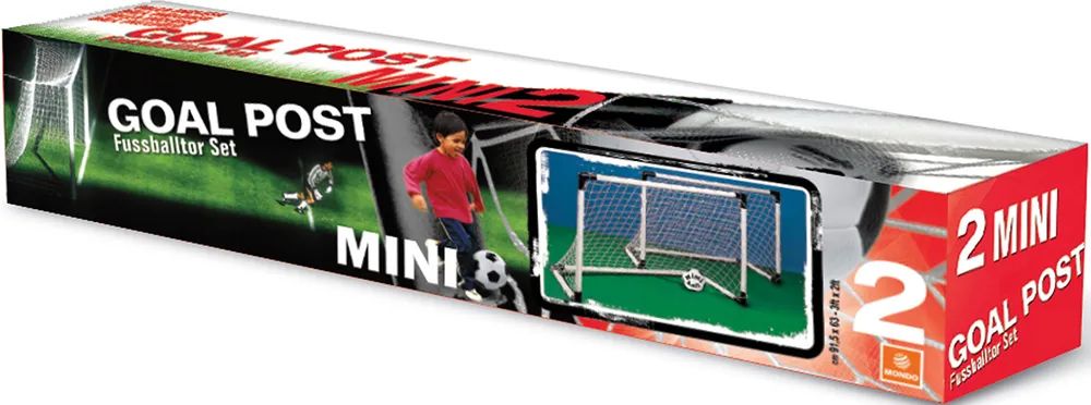 Mondo S.p.A. Goal Set 2 Mini-Tore mit Ball