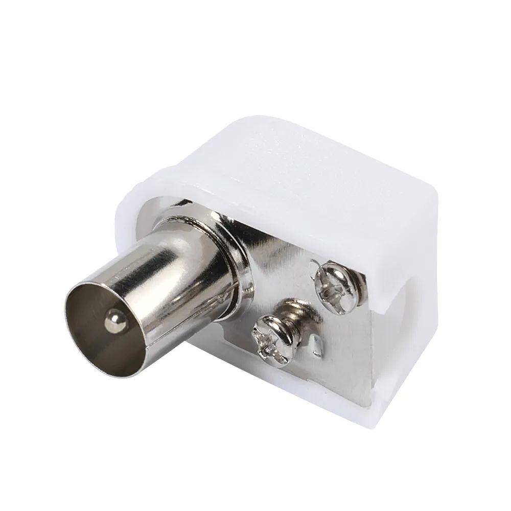 VIVANCO Winkel Koax Stecker