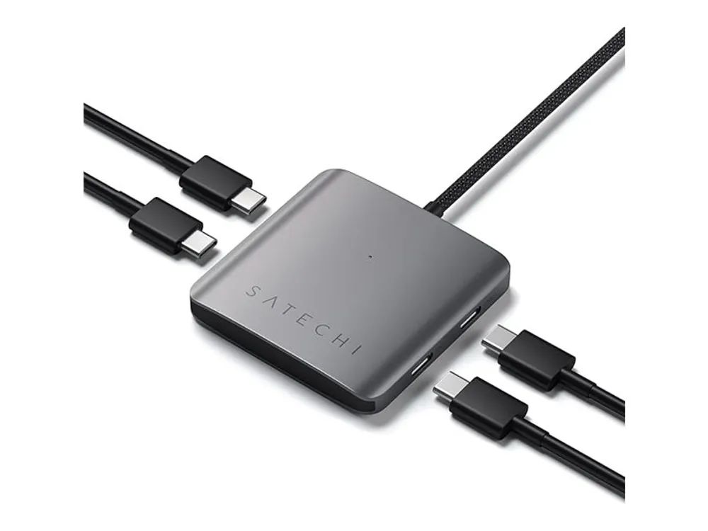 Satechi Hub - mit Power Delivery - 4 x USB-C 3.2 Gen 2