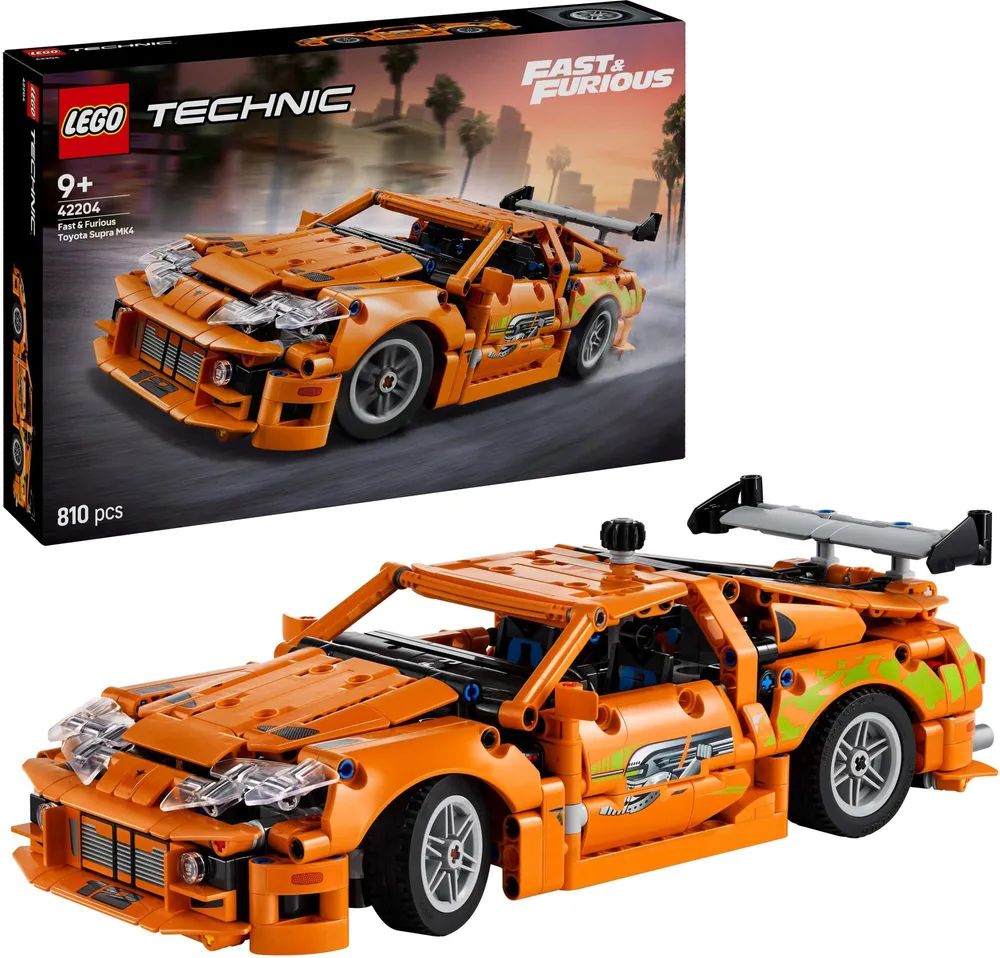 LEGO 42204 Technic Fast and Furious Toyota Supra MK4