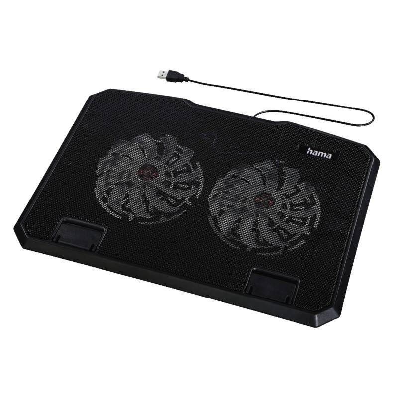 Hama 126806 Laptop Kühler Black Metal