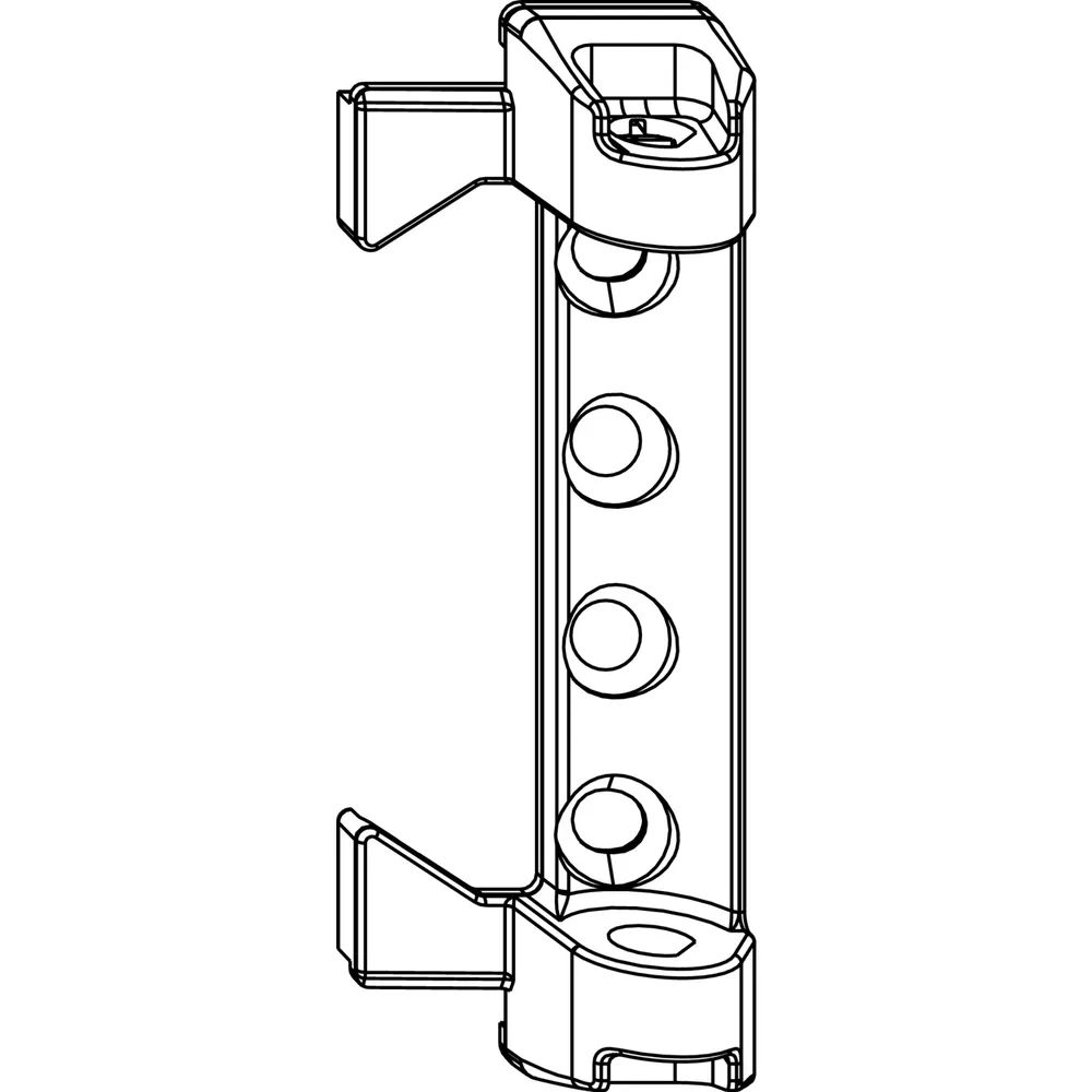 MACO Scherenlager AS für Holz 12/18 mm, 120 kg, silber (54694)