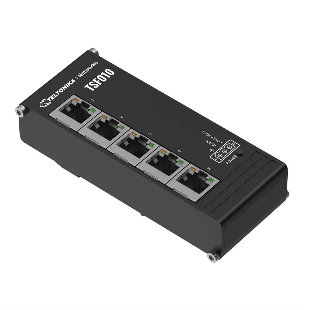 Teltonika TSF010 - Switch - unmanaged - 5 x 10/100