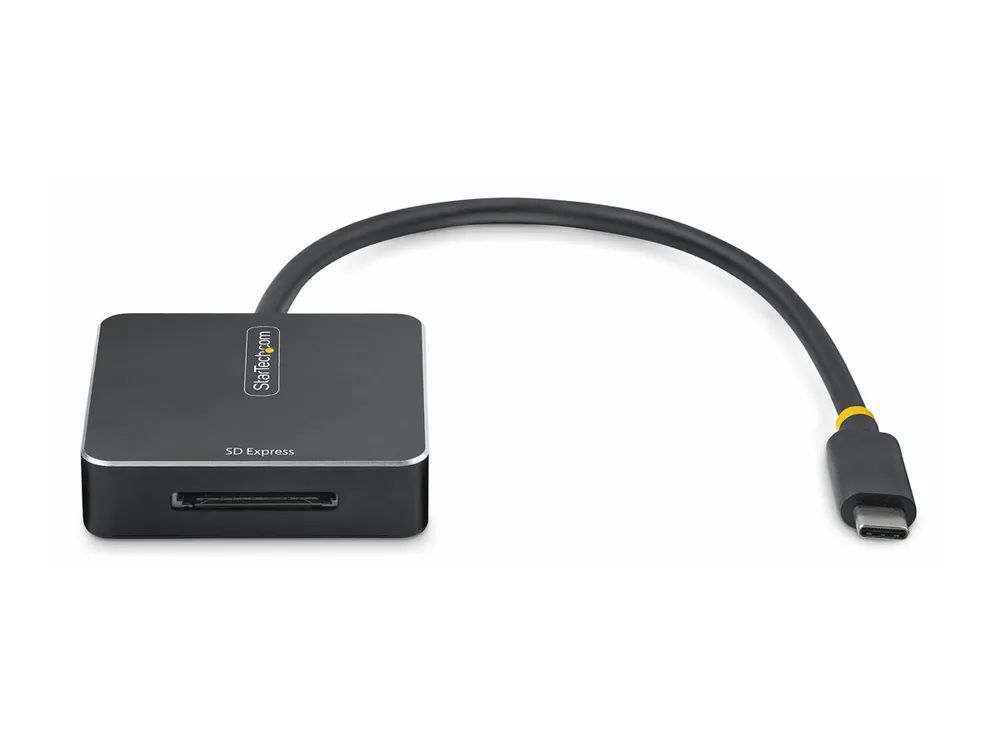StarTech.com USB-C SD Express Card Reader, USB 10Gbps, Portable Memory Card Reader, USB Type-C to Secure Digital 7.1 Adapter, Works with Any Operating System - Kartenleser (SDHC, SDXC)