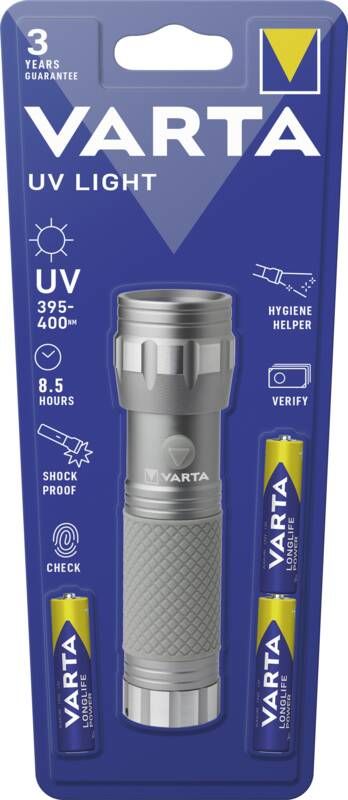 Varta Kompakt-Taschenlampe UV Light