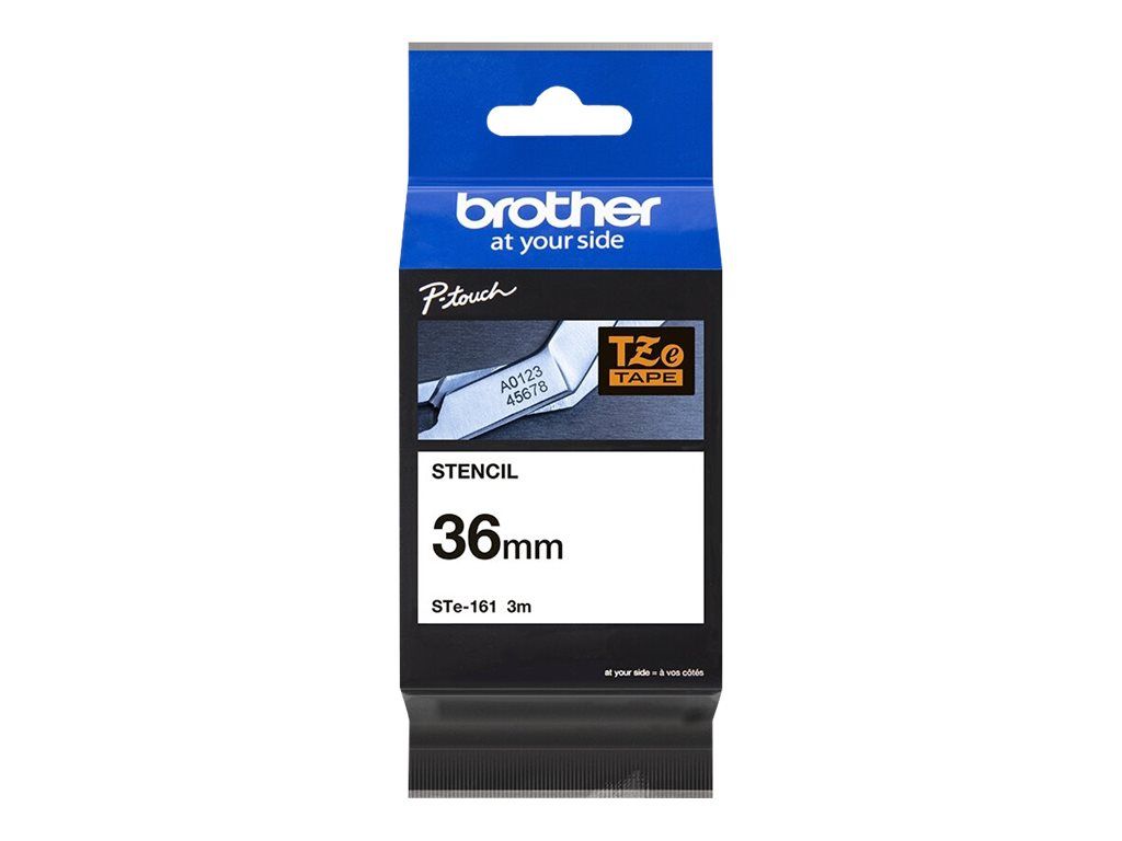 Brother STe-161 - Schwarz - Rolle (3,6 cm x 3 m) 1 Kassette(n) Stempelband