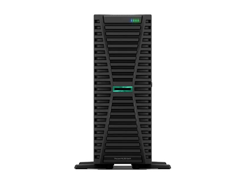 HPE ProLiant ML350 Gen11 - Server - Tower - 4U - zweiweg - 1 x Xeon Silver 4510 / 2.4 GHz - RAM 64 GB - SATA/SAS/NVMe - Hot-Swap 8.9 cm (3.5")