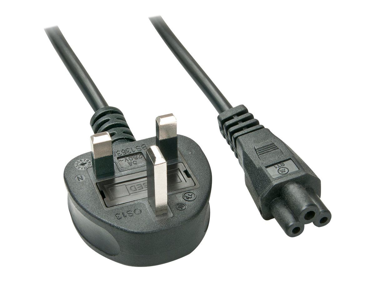 Lindy Stromkabel - IEC 60320 C5 zu BS 1363 (M)