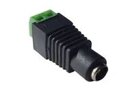 WANTEC 5831 - Gerade - Weiblich - Schwarz - Grün - 2,1 mm - 5,5 mm - 1 Stück(e)