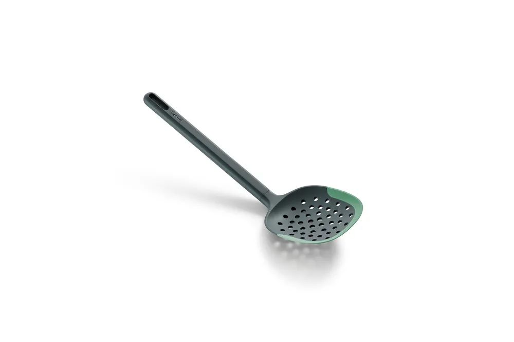 Lékué Kratzfester Silikon-Schaumlöffel - Green