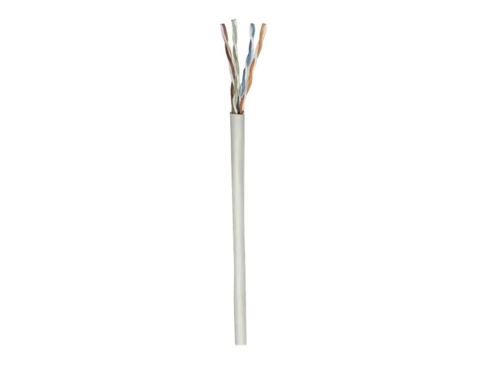 IC Intracom Intellinet Network Bulk Cat6 Cable, 23 AWG, Solid Wire, 305m, Grey, CCA, U/UTP, Box