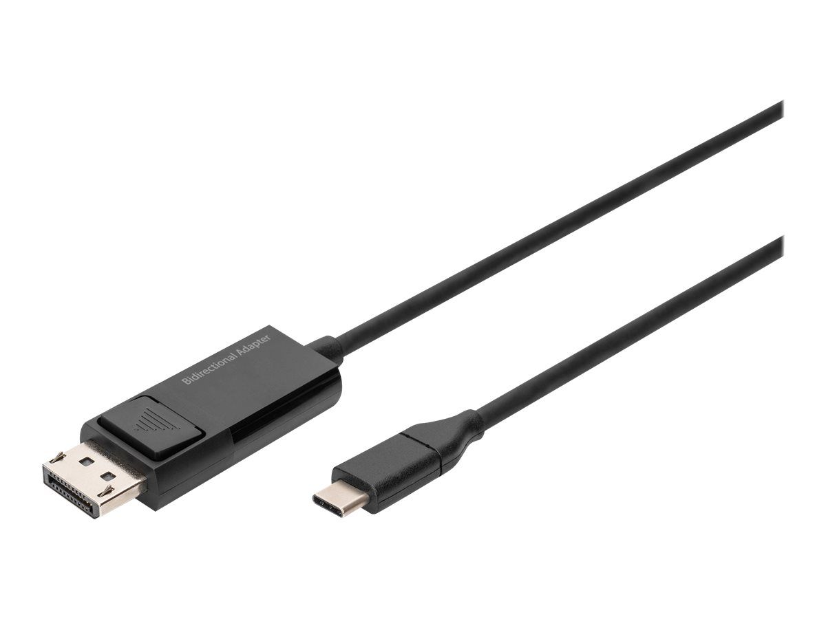 DIGITUS USB Typ C  DisplayPort Bidirektional Adapterkabel