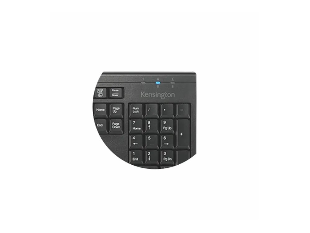Kensington KM270 EQ - Tastatur-und-Maus-Set Nordisch