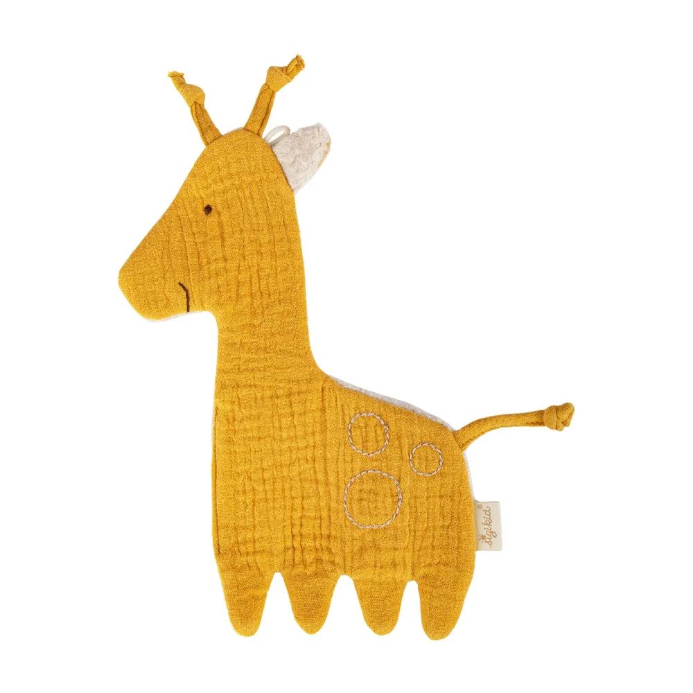 sigikid Musselin Knistertuch Giraffe, sigbaby