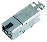 Telegärtner Karl Gärtner Telegärtner J80029A0000 - RJ-45 - Metallisch - Zink - Nickel/Gold - 1 A - 15,6 x 44,5 x 13,2 mm
