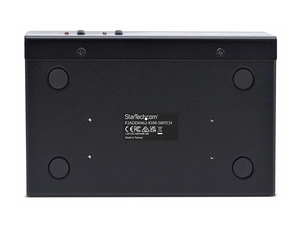 StarTech.com 2-Port Dual-Monitor DisplayPort en HDMI KVM Switch, 4K 60Hz