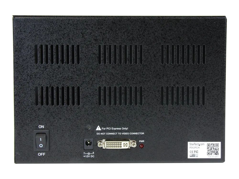 StarTech.com PCI Express Expansion Box Erweiterungsgehäuse 4x PCI Slot Erweiterungsbox - 1 x PCI Express (Stecker)