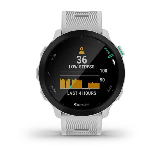 Garmin Forerunner 55 Steinweiß/Schwarz