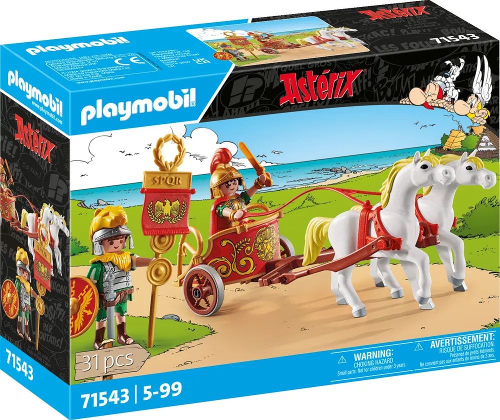 PLAYMOBIL 71543 Asterix Römischer Streitwagen