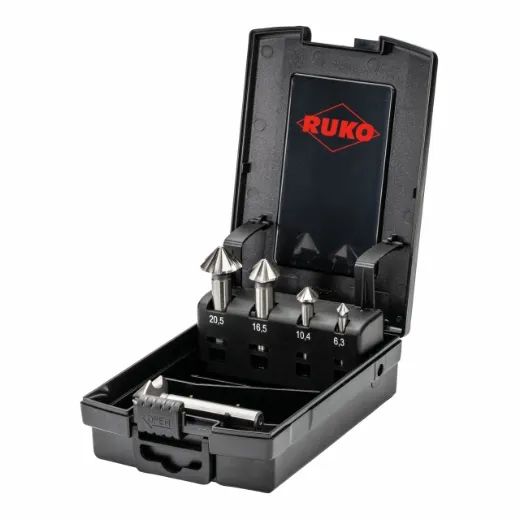 RUKO ULTIMATECUT Kegelsenker-Satz 4S HSSCo5 90 Grad