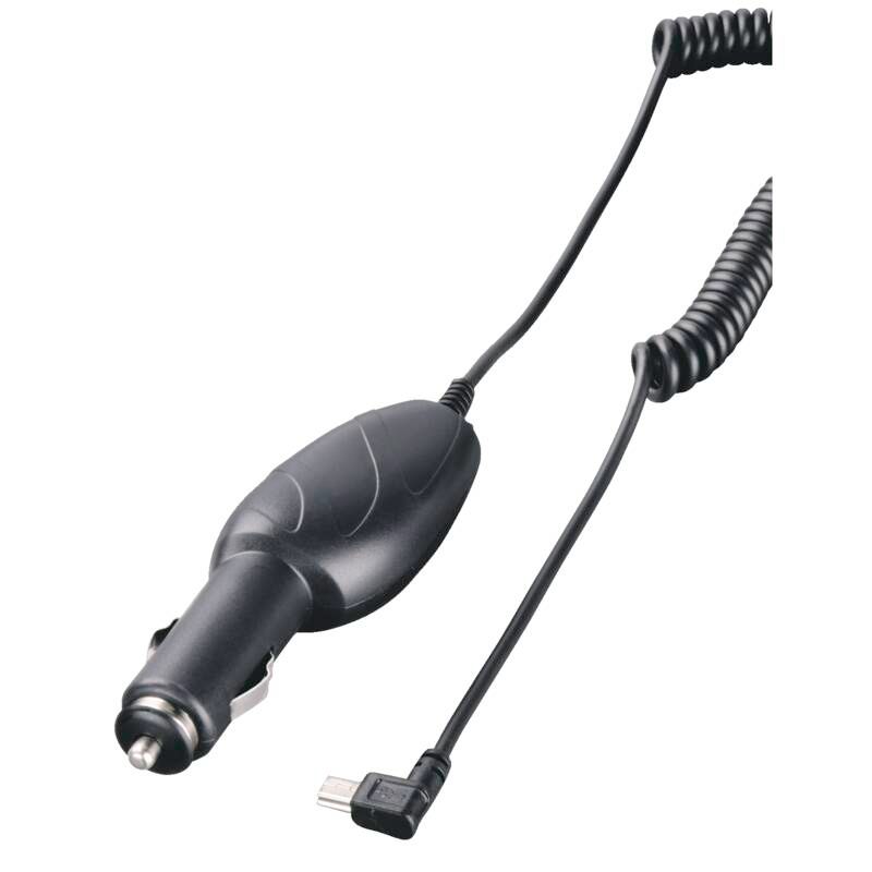 Hama Kfz-Ladekabel mit abgewinkeltem miniUSB, 1A
