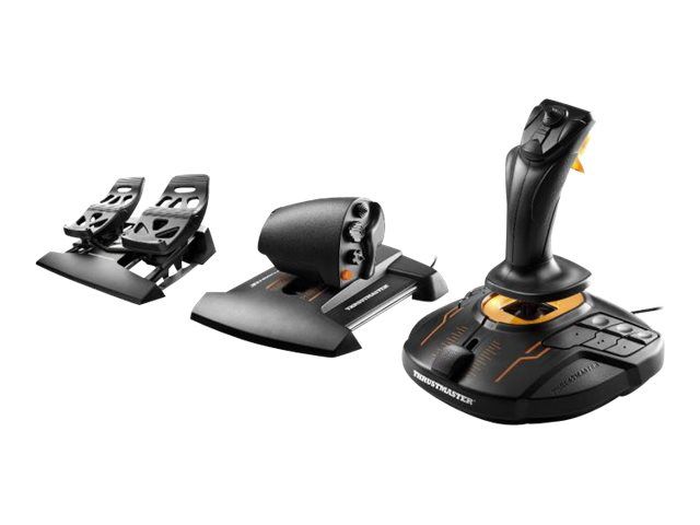 ThrustMaster T.16000M FCS Flight Pack - Joystick, Gashebel und Pedale