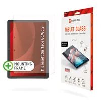 DISPLEX Tablet Glass (9H) für Surface Go/Go2 - Eco-Montagerahmen L-Form - unzerbrechlich - ultra-dünn - unsichtbar - 31,8 cm (12.5") - 9H - Gehärtetes Glas - 145 g - 1 Stück(e)