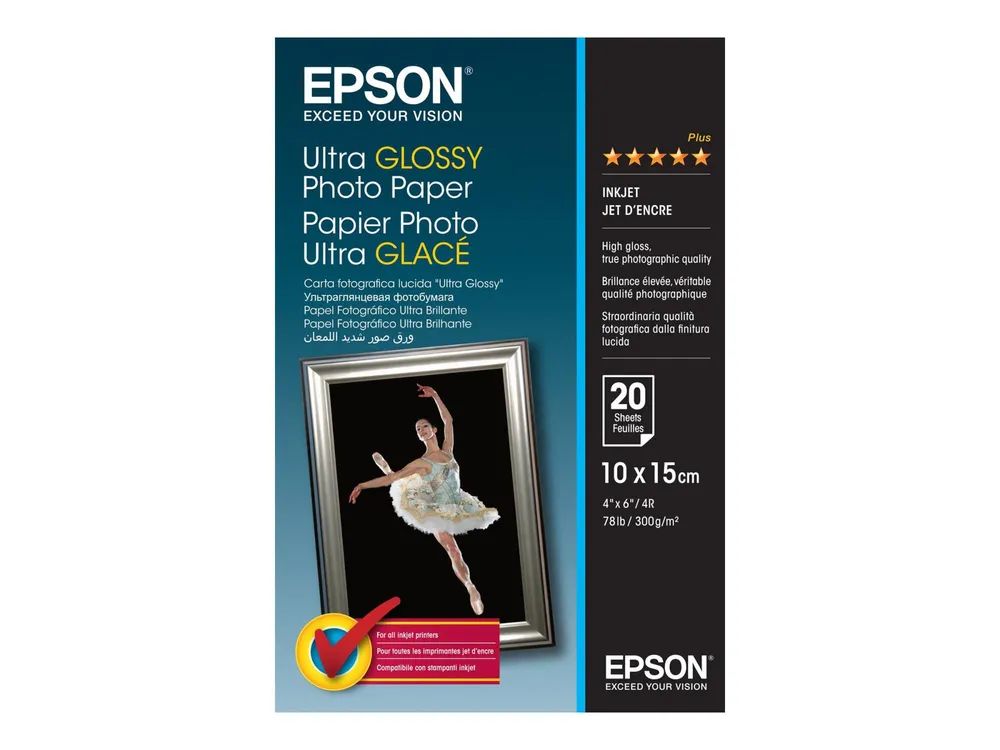 Epson Ultra Glossy Photo Paper - Fotopapier, glänzend - 100 x 150 mm