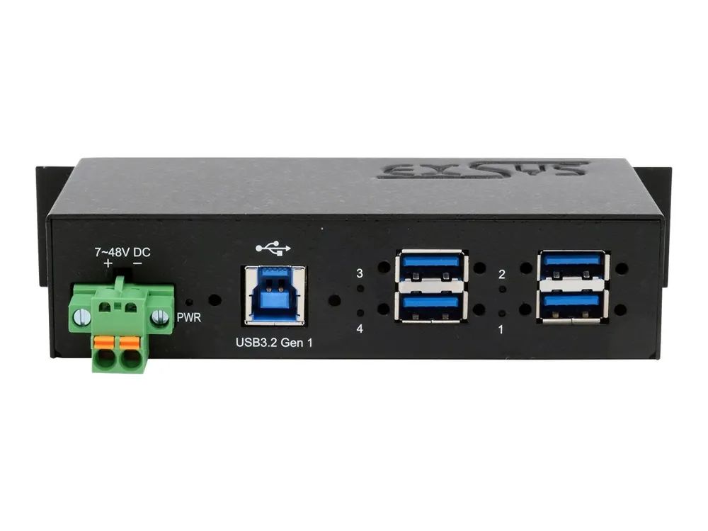 Exsys EX-1185HMVS-2 - Hub - 4 x USB 3.2 Gen 1