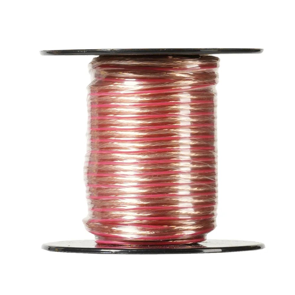 VIVANCO Lautsprecherkabel auf Minispule, 2x 0,75 mm², 10m