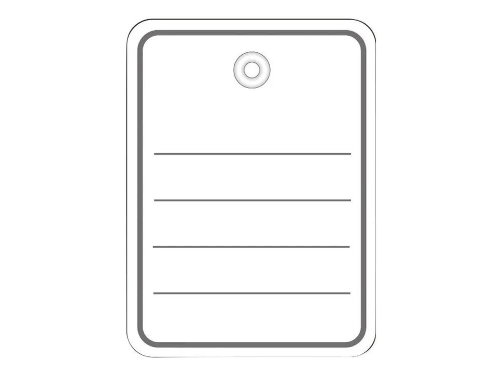 HERMA Merchandise tag - Weiß - 48 x 65 mm 1000