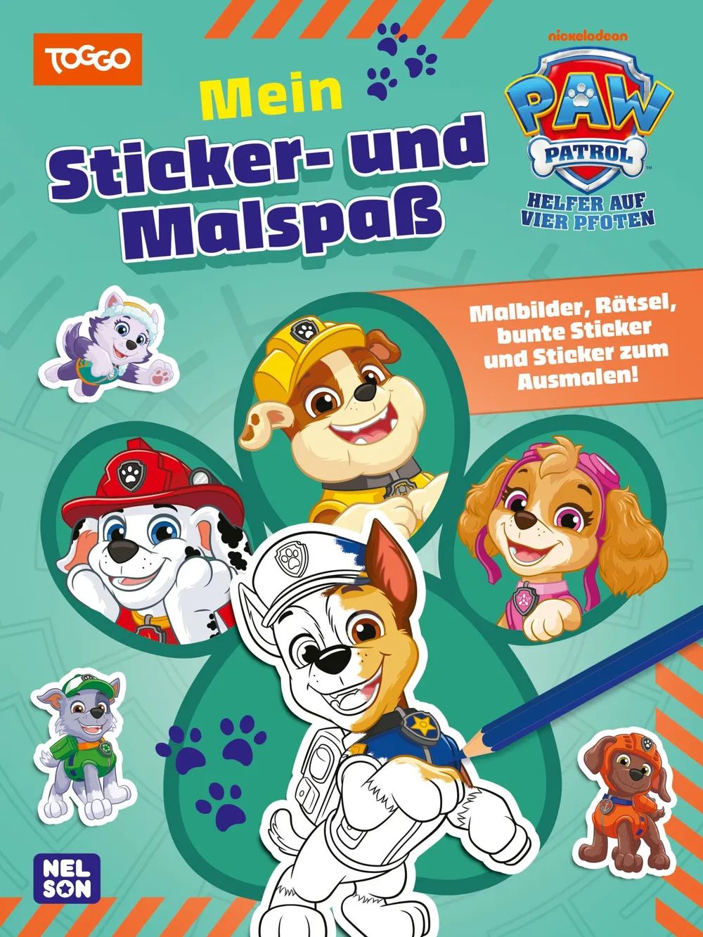 Carlsen Verlag GmbH PAW Patrol Sticker-Malspaß