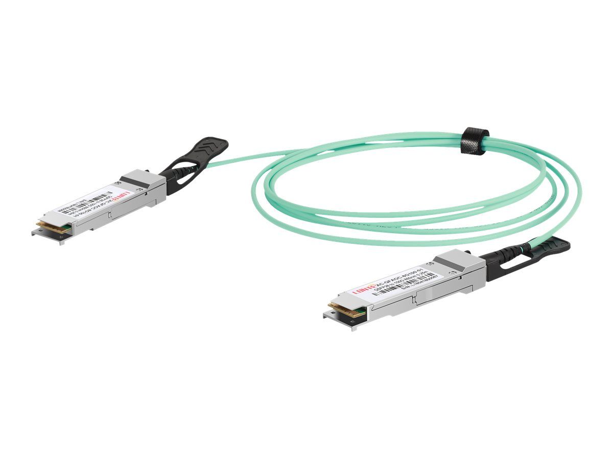 DIGITUS 100G QSFP28to QSFP28 Active Optical Kabel 10m