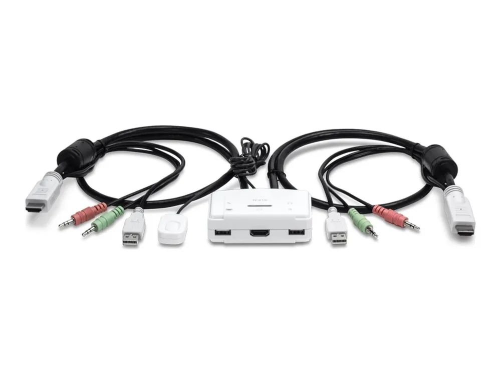 TRENDnet TK 215i - KVM-/Audio-Switch - 2 x KVM/Audio