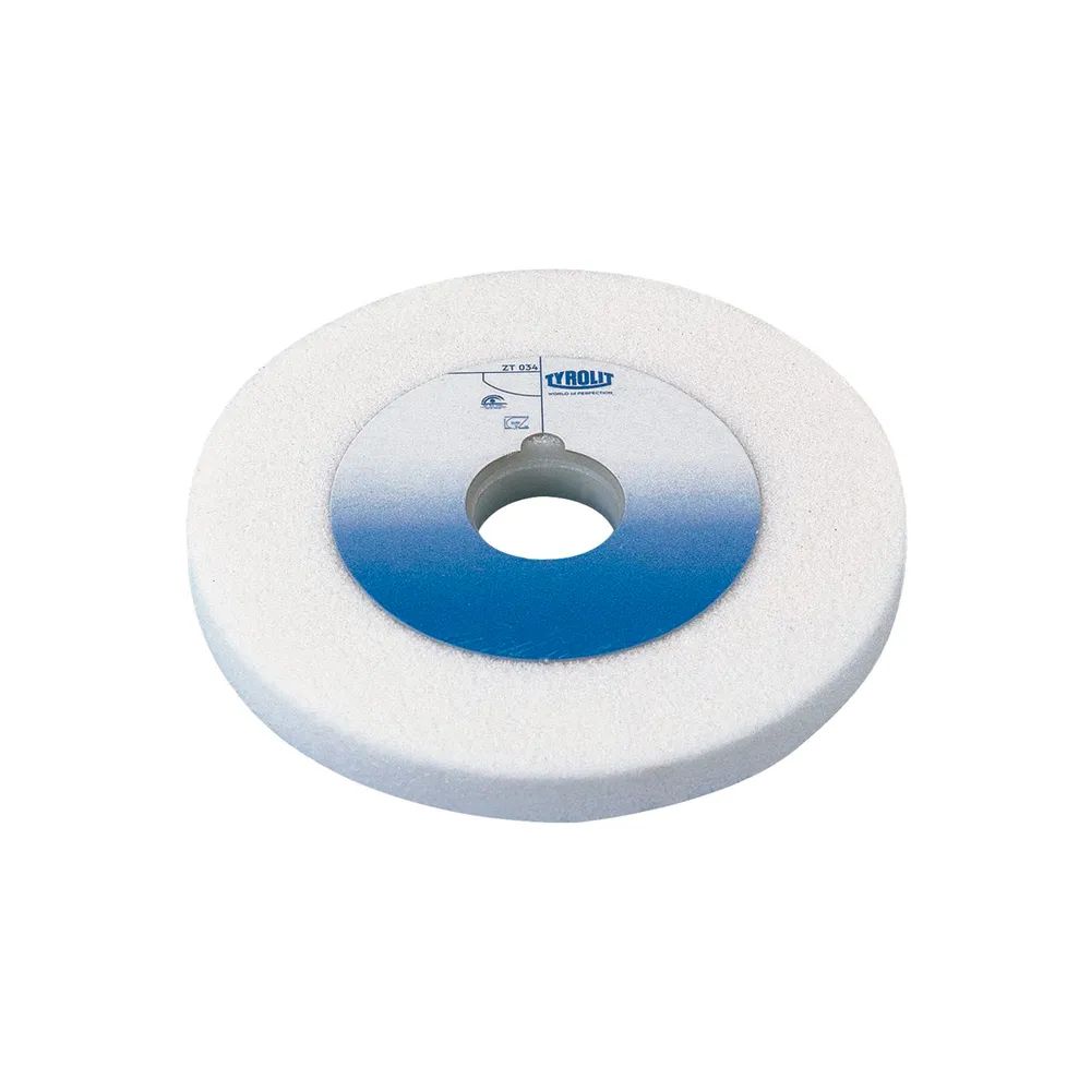 TYROLIT Schleifbockscheibe Edelkorund Form 1 gerade 200 x 32 x 51 mm Korn 60