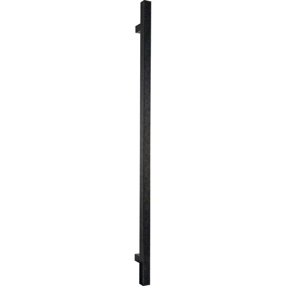HALCÖ Stoßgriff HT, 30 x 30 x 500 mm, Stahl verzinkt schwarz passiviert