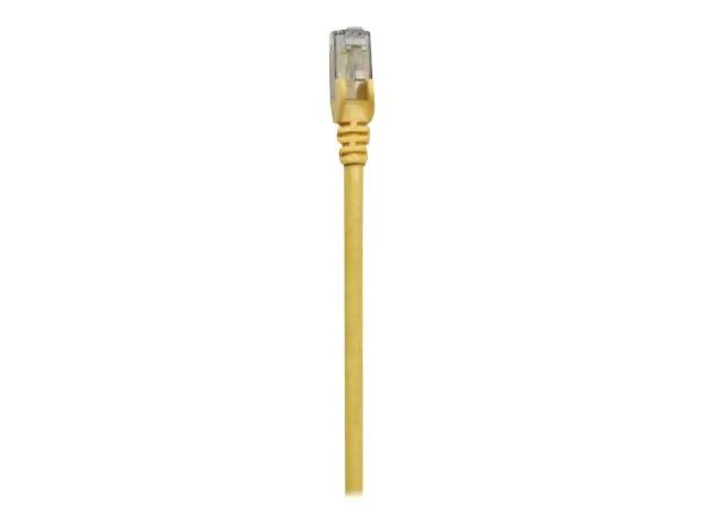 Intellinet Network Patch Cable, Cat6, 3m, Yellow, CCA, U/UTP, PVC, RJ45, Gold Plated Contacts, Snagless, Booted, Lifetime Warranty, Polybag - Patch-Kabel - RJ-45 (M)