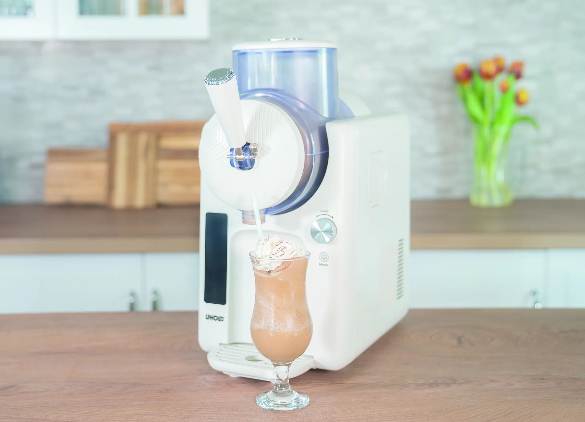 Unold 48950 2in1-Slush und Softeismaschine Sofie