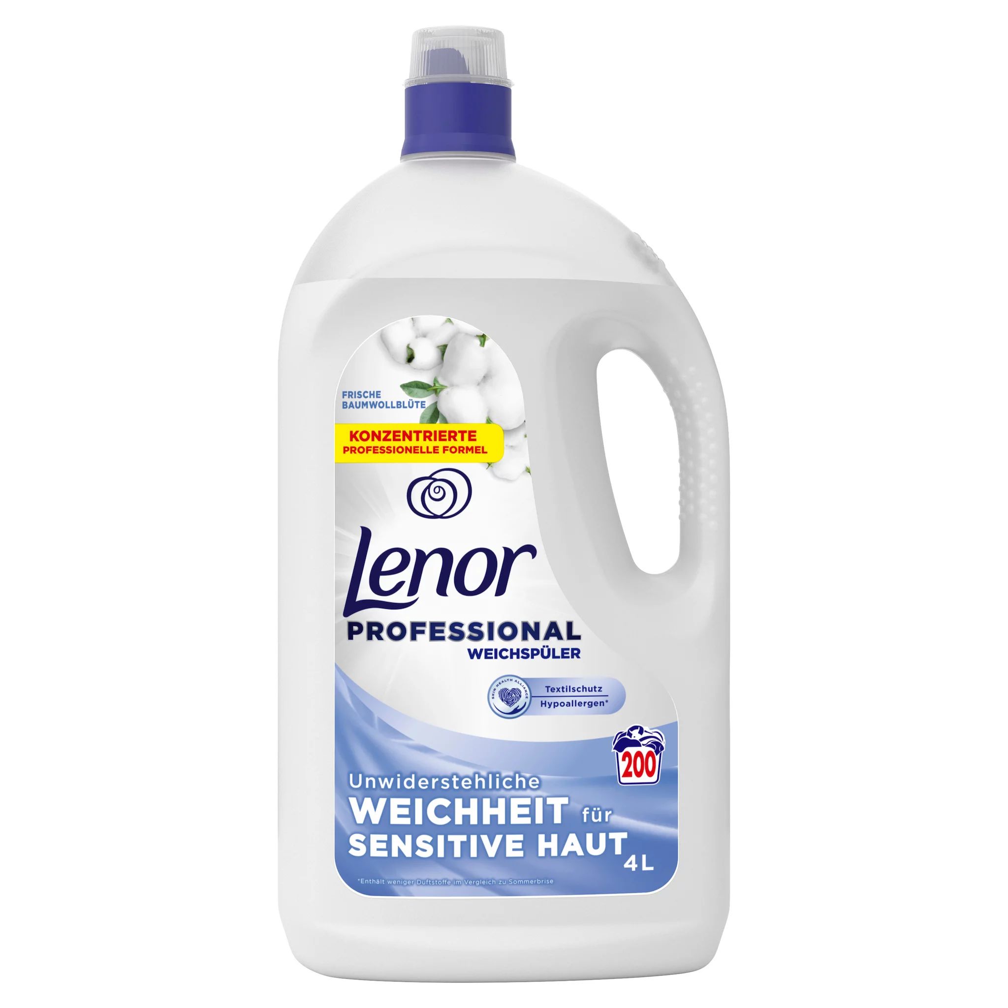 Lenor Professional Frische Baumwollblüte, 4 l x  200 Waschladungen