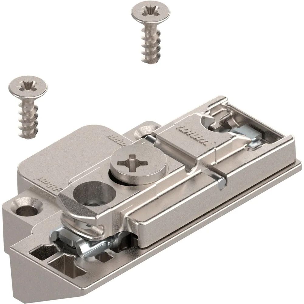 BLUM CLIP Exzenter - Montageplatte für Teleskophebel, Alurahmen schmal, rechts
