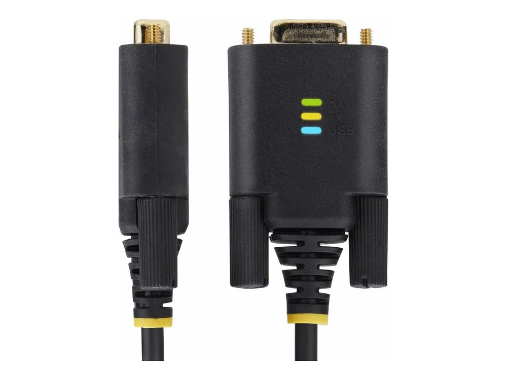 StarTech.com 4m 2-Port USB auf Seriell Adapter, RS232 COM-Retention, FTDI - Kabel USB / seriell - USB (M)
