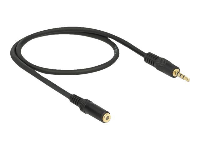 Delock Audioverlängerungskabel - Stereo Mini-Klinkenstecker (W)