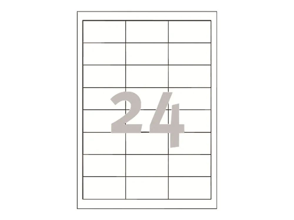 Avery Zweckform Avery - Weiß - 64.6 x 33.8 mm 2400 Etikett(en)