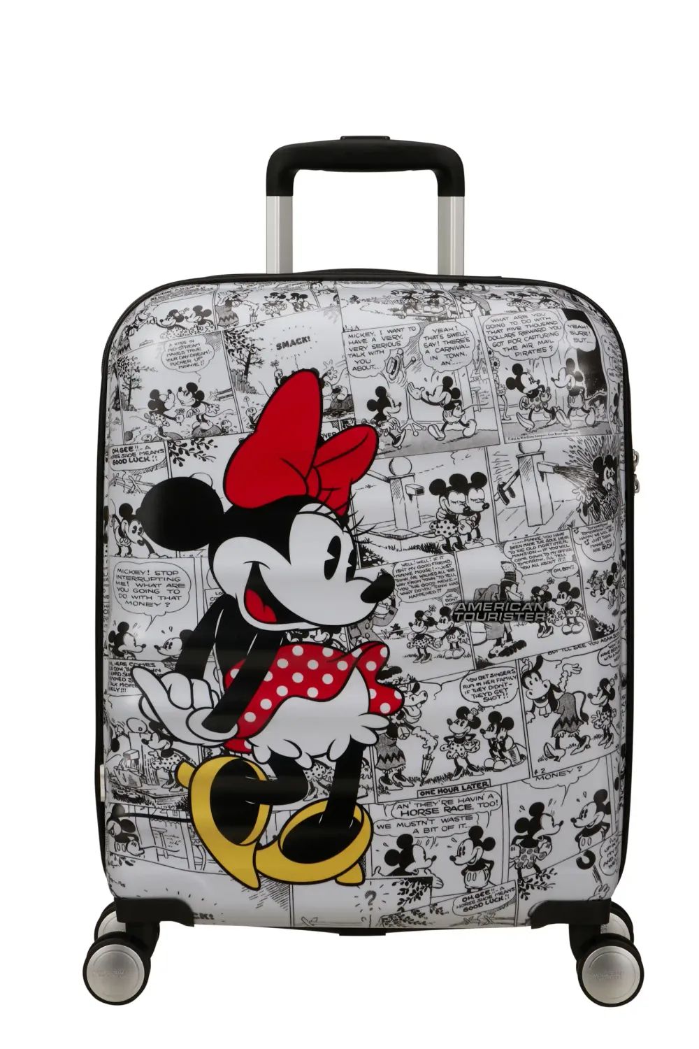AMERICAN TOURISTER WAVEBREAKER SPIN.55/20, MINNIE COMICS WHITE
