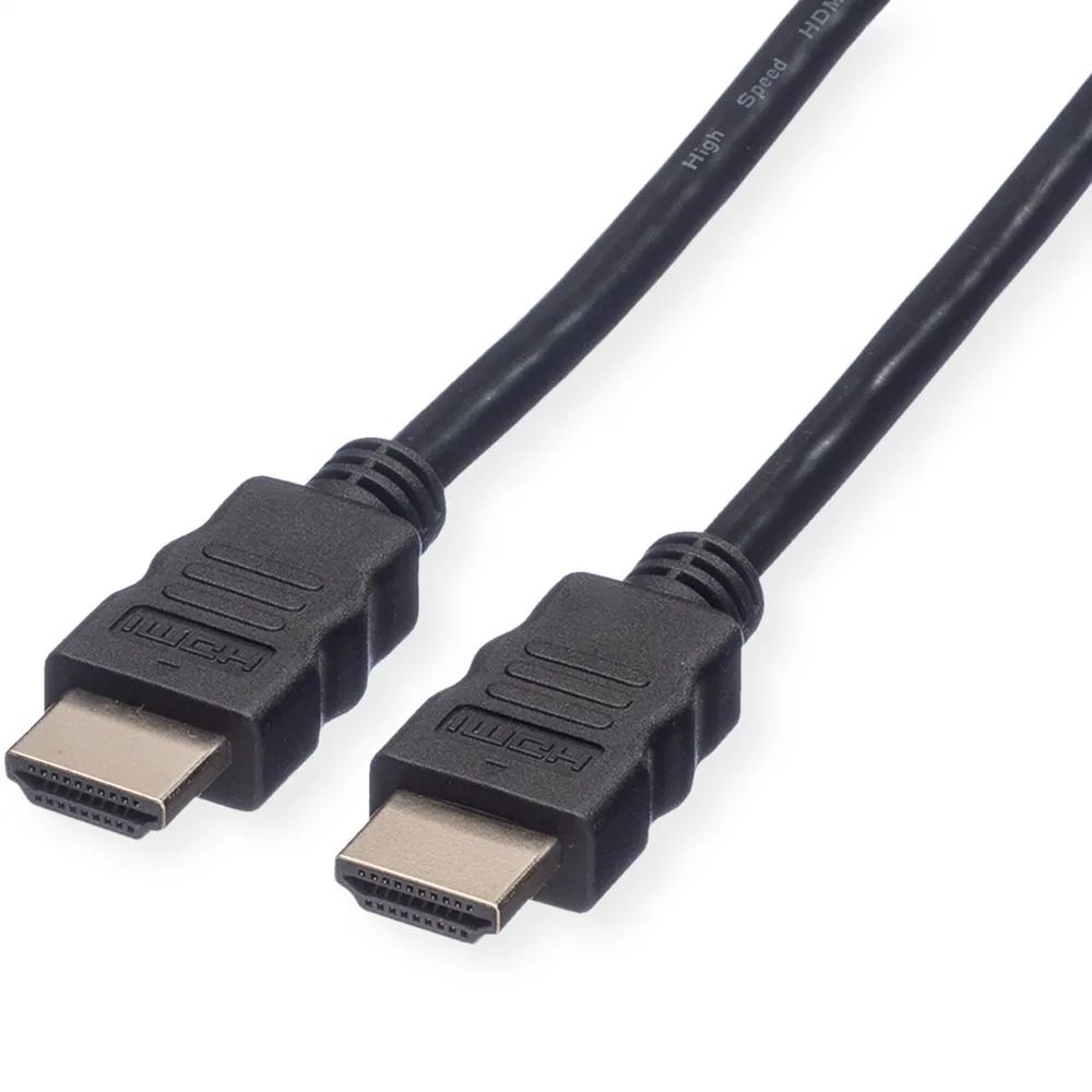 ROLINE HDMI High Speed Kabel mit Ethernet, schwarz, 30 m